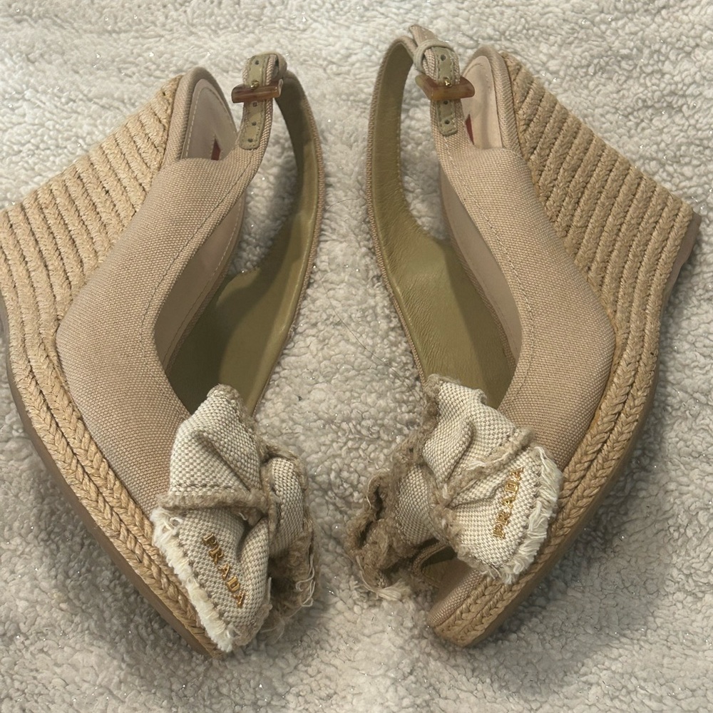 Beautiful Prada wedges